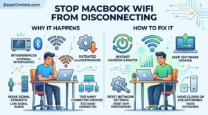 MacBook WiFi Keeps Disconnecting Why Your Internet Drops Every Five Minutes and How to Stop It