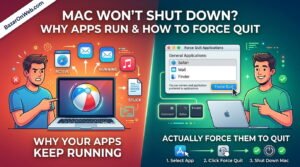 MacBook Wont Shut Down Why Your Apps Keep Running and How to Actually Force Them to Quit