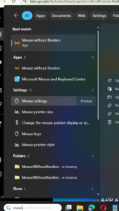 Search-mouse-settings