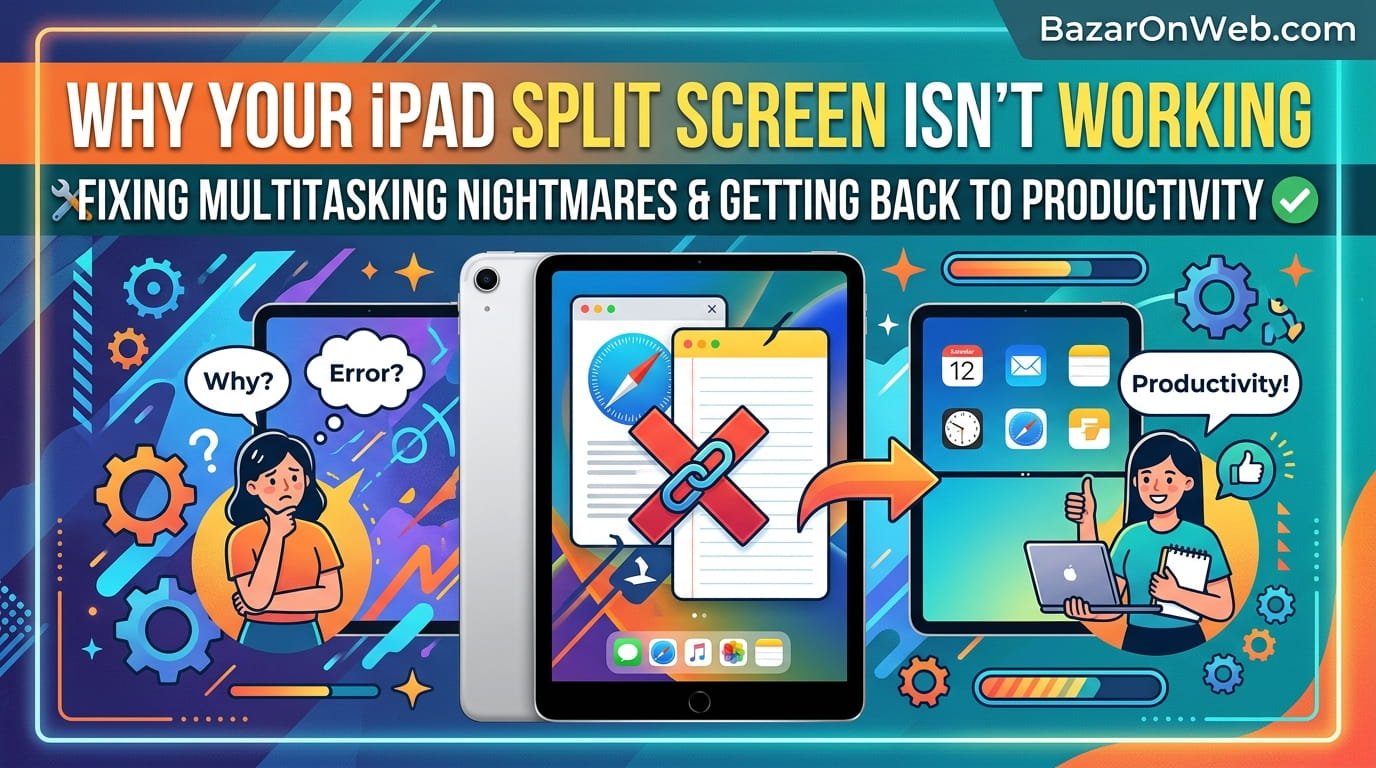 Why Your iPad Split Screen Is not Working
