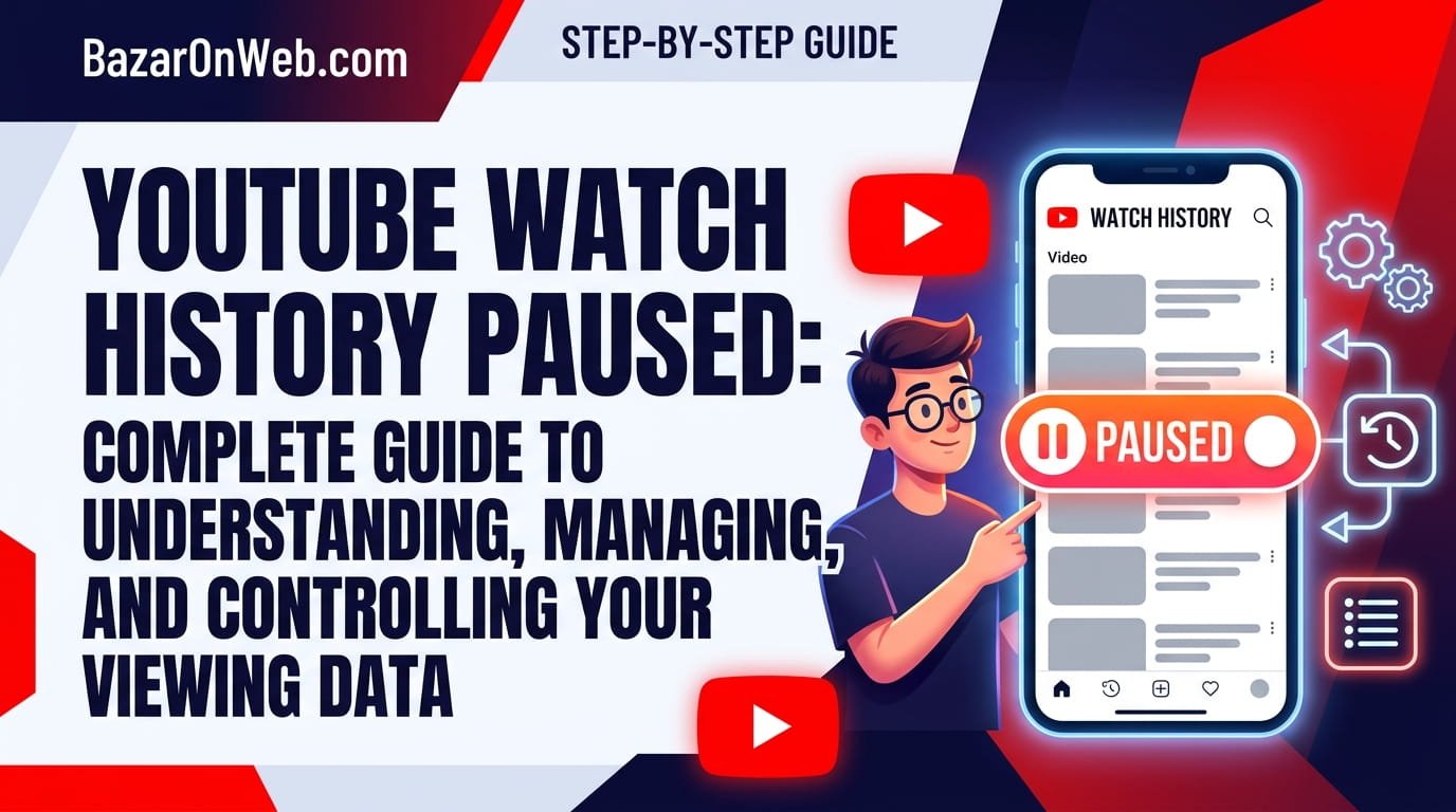 YouTube Watch History Paused Complete Guide to Understanding