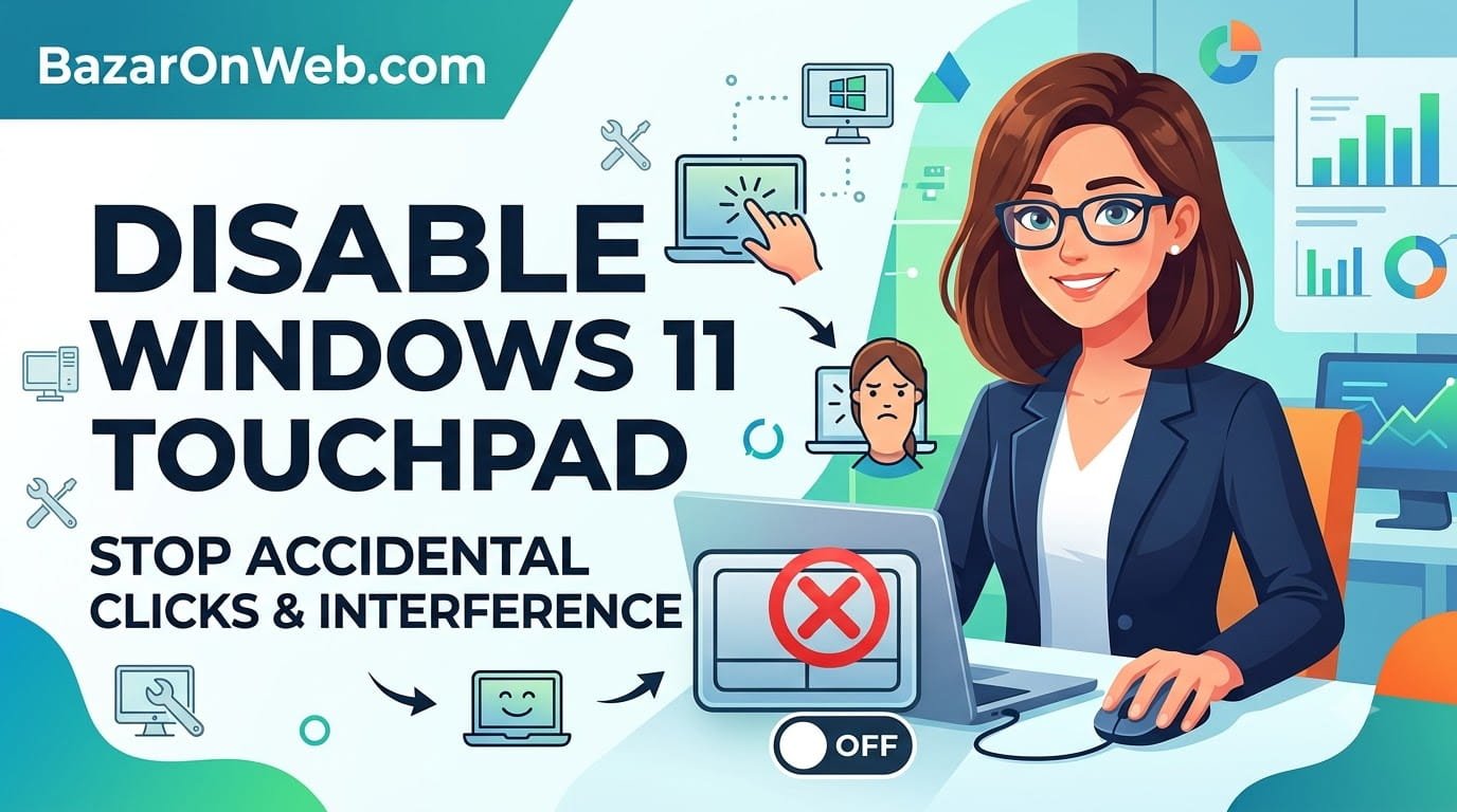 Disable Windows 11 Touchpad Stop Your Trackpad From Interfering With Your Work