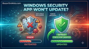 Windows Security App Won't Update Why Your Antivirus Might Be Outdated and How to Force Updates