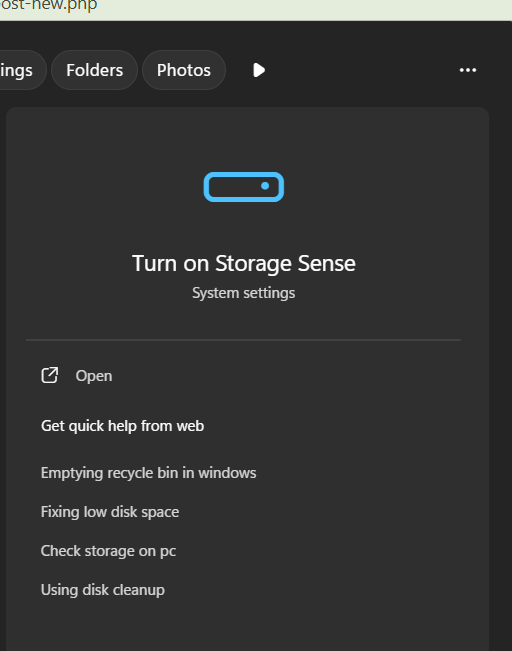 storage-sense