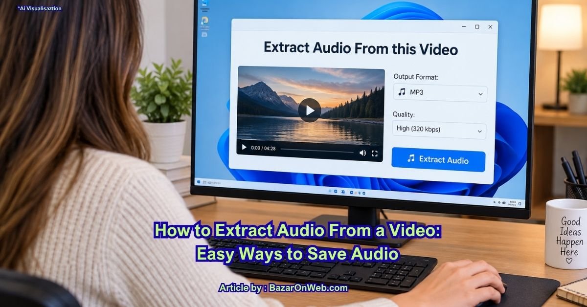 How to Extract Audio From a Video Easy Ways to Save Audio