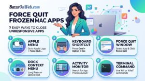 How to Force Quit a Frozen App on MacBook 7 Easy Ways to Close Unresponsive Apps.
