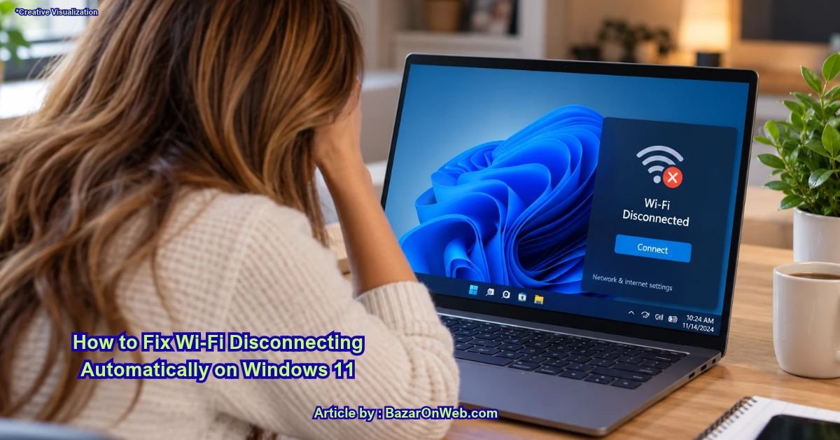 How to Fix Wi-Fi Disconnecting Automatically on Windows 11